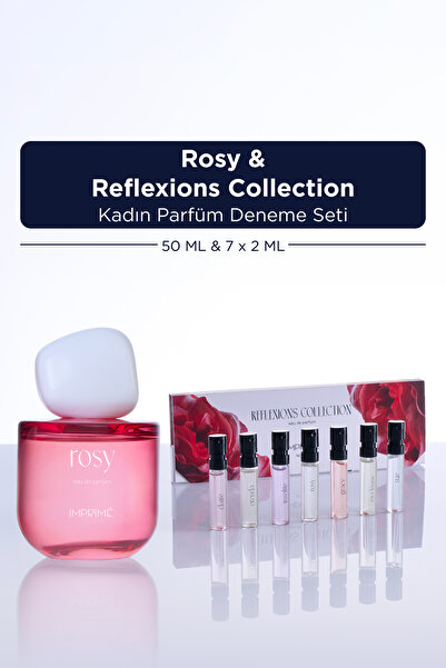 Imprime Rosy EDP Kadın Parfüm 50ml & Reflexions Collection Mini Kadın Parfüm ...