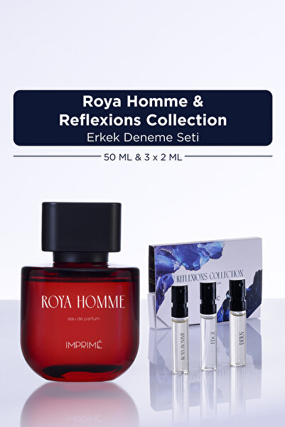 Imprime Roya Homme EDP Erkek Parfüm 50ml & Mini Deneme Seti 3 x 2 Reflexions ...