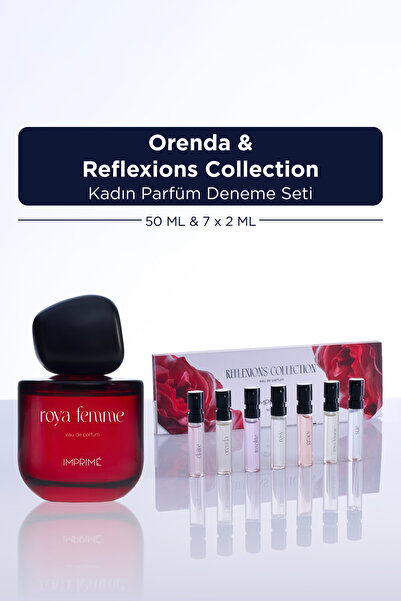 Imprime Roya Femme EDP Kadın Parfüm 50ml & Reflexions Collection Mini Kadın P...