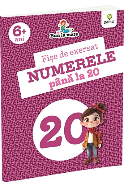 Tiki-Tan Carte educativa pentru copii, Fise de exersat, Numerele pana la 20