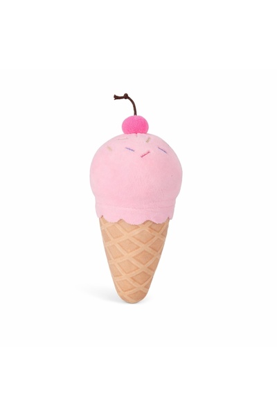 Avaleea Jucarie interactiva de plus, Inghetata, 16 cm, Pentru copii, Roz