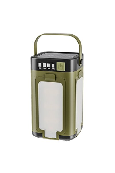 Avaleea Lampa pentru Camping, Lampa LED, Reincarcabila Solar si cablu TYPE-C,...
