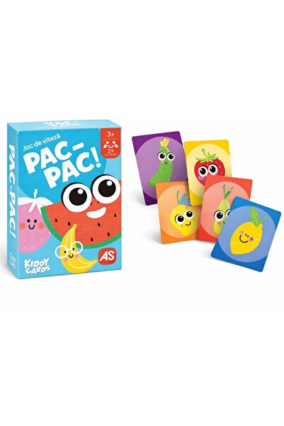 Other Kiddy Card Card Game, Pac-Pac, Speed ​​Game with Fruits and Colors, 60 ...