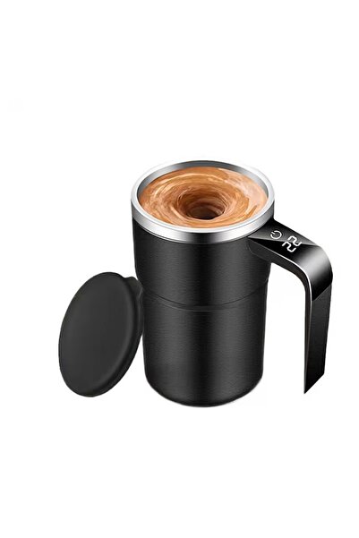Avaleea Thermal Mug, LCD Screen, Auto Stirring, Temperature Display, Stainles...