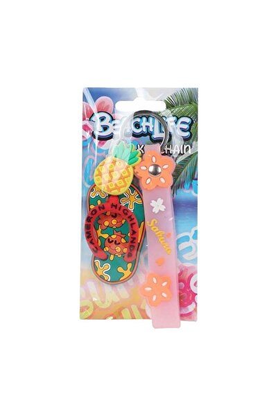 Avaleea Breloc in forma de papuc plaja, Pentru copii, Multicolor