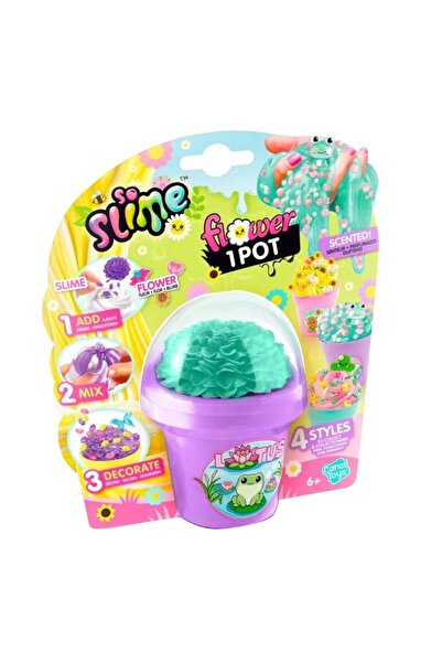 Noriel Σετ Δημιουργίας Αρωματικής Σλάιμ, So Slime DIY, Γλάστρα, Για Παιδιά, Μωβ