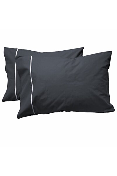 Casa Bucuriei Set of 2 Pillowcases with Piping, 50 cm x 70 cm, Casa Bucuriei,...