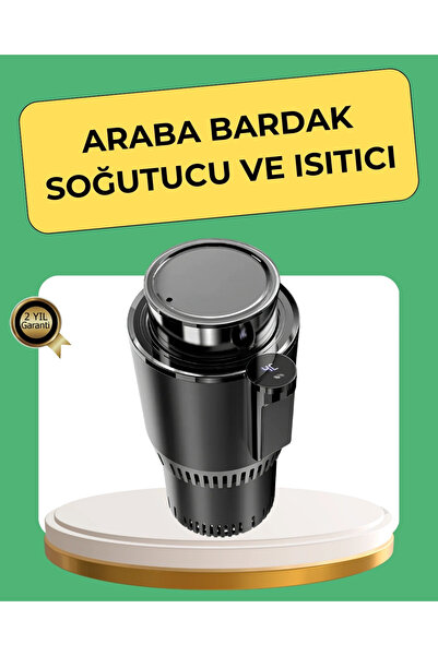 Genel Markalar Isıtma Soğutma Özellikli Araç Bardaklığı Çakmak Girişli Akıllı