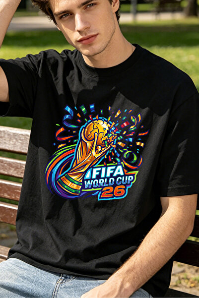 Fleck Casual Style T Shirts For Men FIFA World Cup 26 Personalized Shirts