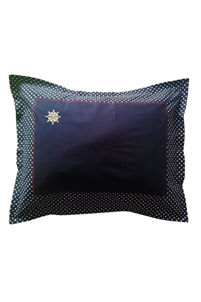 Casa Bucuriei Set of 2 Pillowcases 50 x 80 cm, Casa Bucuriei, Navy Model