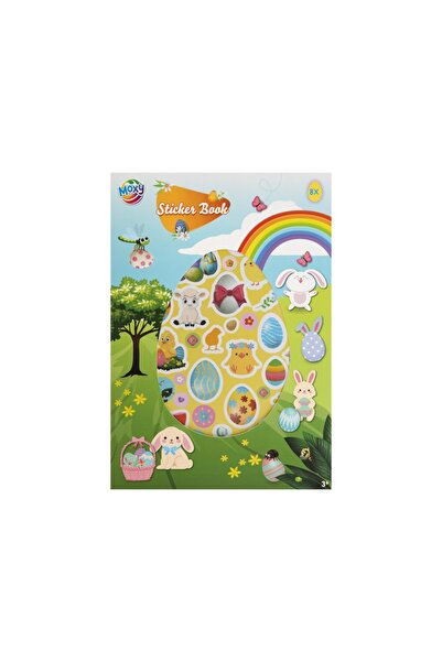 Moxy Carte cu stickere - De Paște