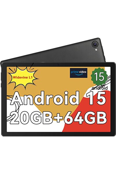 JENBIZZ Tabletă Android 15, 10 ", Octa Core Gaming, 20GB+64GB, Extensibilă 1T...