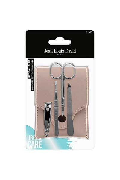 Jean Louis David Set de manichiură premium, instrumente din oțel inoxidabil, ...