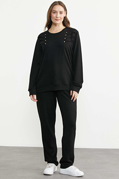 Sementa Σετ Φόρμας Oversize Scuba - Μαύρο