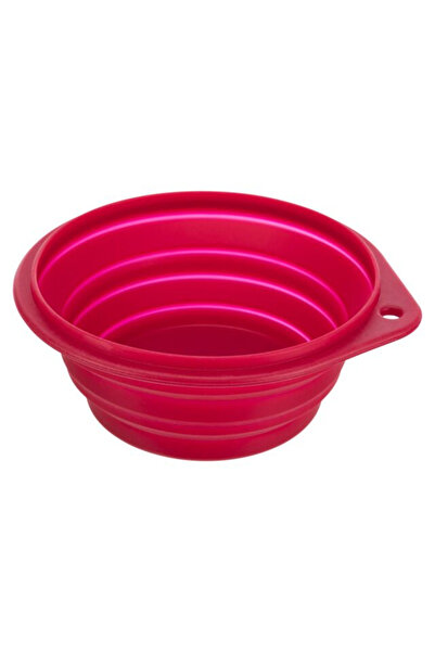 Trixie Castron De Voiaj, Pliabil, Silicon, 0.25 l/11 cm, Diverse Culori, 25010