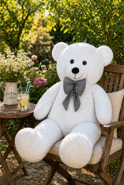 Özgüner Oyuncak 170140 Large Plush Teddy Bear with Bow Tie - Cuddly and Adora...