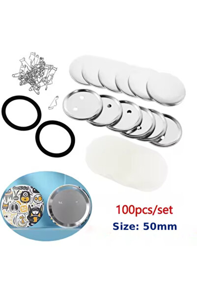 SNAP 500-piece set of tools for making round brooches with a diameter of 50mm