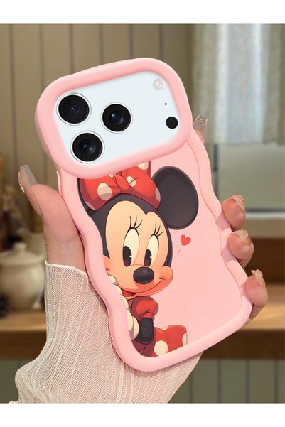Hontinga iPhone 17/18 Pro Compatible Shockproof Simple Pink Silicone Phone Ca...