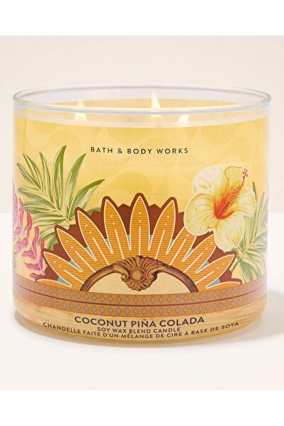 Bath & Body Works Coconut Piña Colada Büyük Mum 411 g