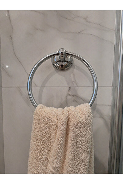 ETERNAL Krom Kaplama Şık Banyo Havlu Askılığı