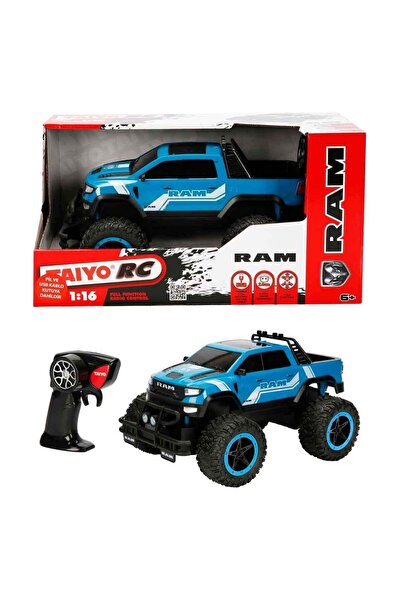 Sunman Taiyo 1:16 USB Şarjlı Uzaktan Kumandalı Araba S01041505 Mavi Ram