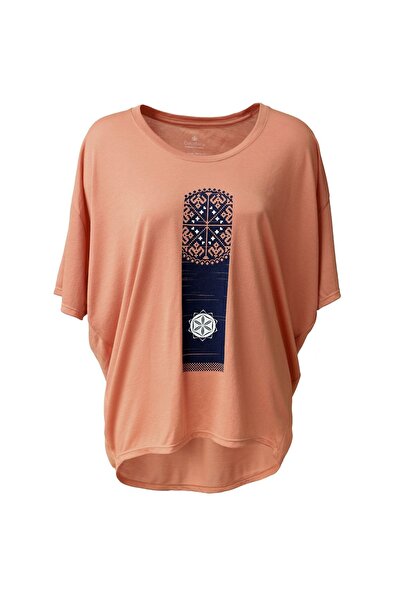 ColorEscu Tricou Vremuri Noi, damă, culoare somon, CIR123