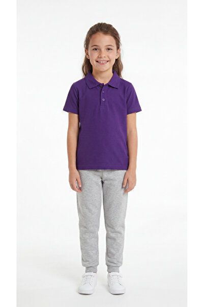 Mışıl Kids Κοριτσίστικο Σχολικό Κοντομάνικο Πόλο Γιακάς Lacoste