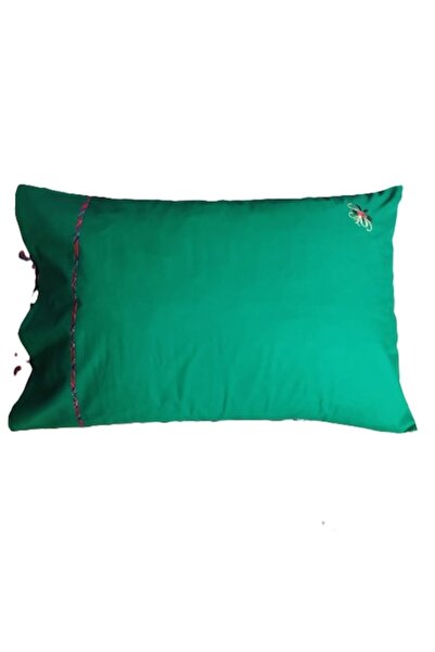 Casa Bucuriei Set 2 fețe de pernă brodate, 60 cm x 70 cm, Casa Bucuriei, Mode...