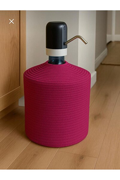 JÜTEX HOME Θήκη για μπουκάλια από άχυρο γιούτας με σχέδιο μπαμπού, εμφάνιση φ...