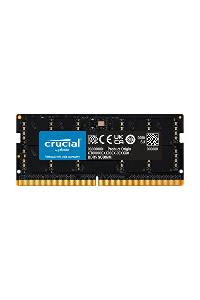 Crucial 32GB DDR5-4800 SODIMM Laptop Memory
