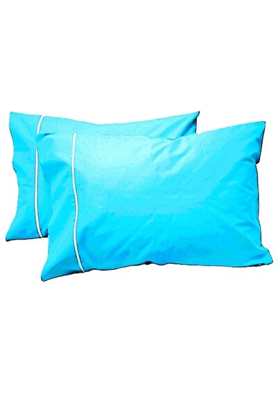 Casa Bucuriei Set 2 x Pillowcase with Piping, 50 cm x 80 cm, Casa Bucuriei, T...