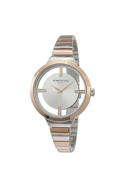 Kenneth Cole KC50187007 Two Tone Quartz Ladies Watch || 34MM