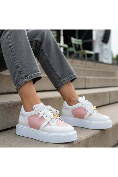 Tress Fashion Women's white casual shoes - Modi
