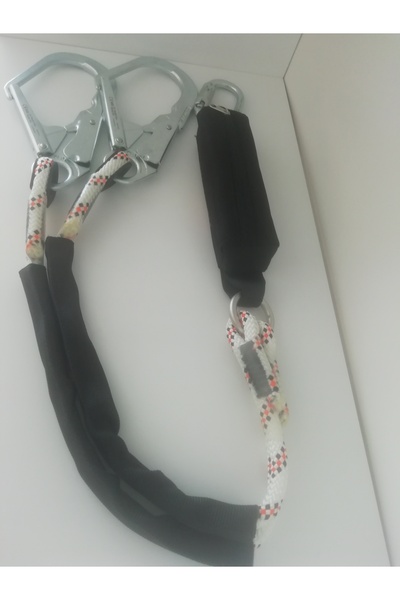 KAYA SAFETY E-3b K-65 Çift Kol Şok Emicili Braided Lanyard 120CM