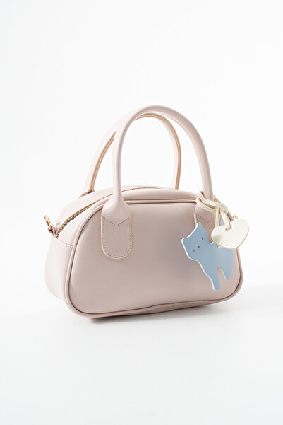 Night Perla Model Pembe Kadın El Ve Omuz Çantası
