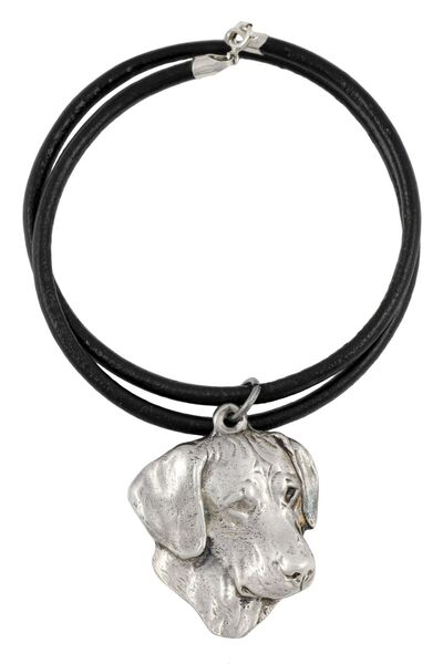 Art - Dog Rhodesian Ridgeback - Necklace with dog, silver-plated pendant for ...