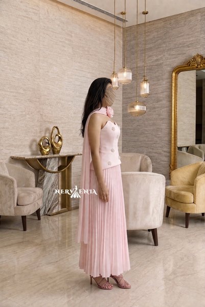 nervenia-sa Ruby Nice Pleated Occasion Dress
