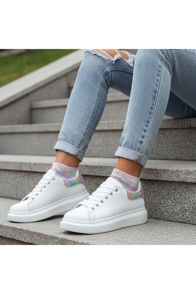 Tress Fashion Γυναικεία Σνίκερς / Χρώμα Κίρρα
