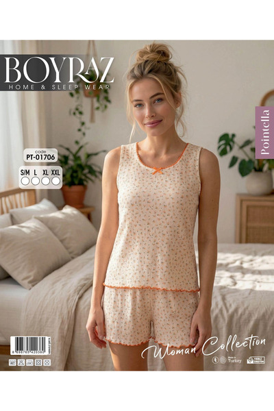 BOYRAZ Pt-01706 Γυναικείο Σετ Σορτς Pointella