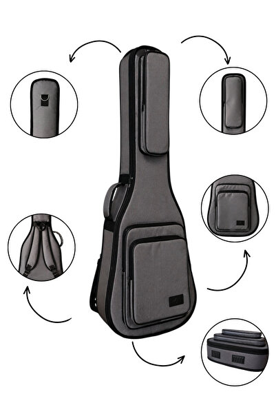 Erga Müzik ΓΚΡΙ ΕΠΑΓΓΕΛΜΑΤΙΚΗ ΘΗΚΗ ΚΙΘΑΡΑΣ GIGBAG CLASSIC - ΤΣΑΝΤΑ - ΑΔΙΑΒΡΟΧΗ