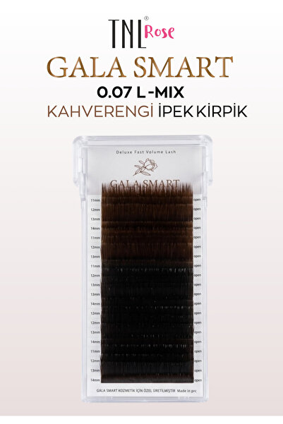 gala smart 0.07 L Mix Kahverengi İpek Kirpik
