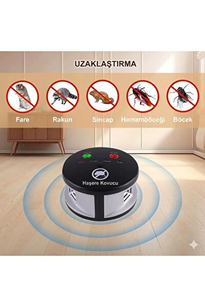TeknoClass 600 Metre Etki Alanı Ultrasonik Böcek Sinek Haşere Fare Kovucu