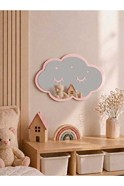 AyBu Prolaser & Design AyBu Design Montessori Uyumlu Bebek Odası Aynası - Ahş...