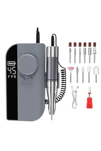 Ultrixe Portable Electric Nail Machine with 45000 RPM