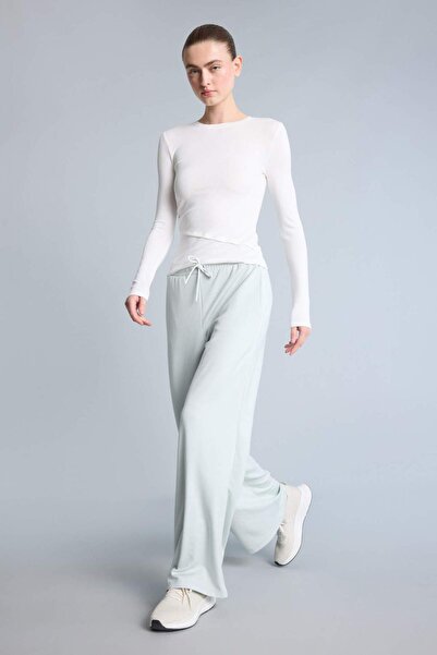 DeFacto Παντελόνι αθλητικού τύπου με φαρδιά μπατζάκια και κανονικό μήκος D712...