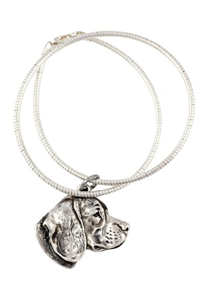 Art - Dog Colier cu câine Beagle, bijuterie unică pentru iubitorii de câini, ...