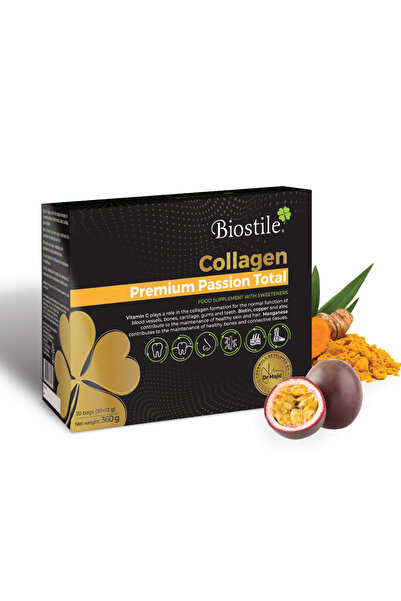 Biostile Κολλαγόνο Πρέμιουμ Πάσιον Τόουλ - υδρολυμένο κολλαγόνο, Βιταμίνη C, ...