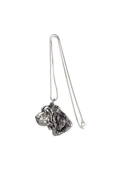 Art - Dog Clumber Spaniel I - Dog necklace, unique jewellery for the dog fan,...
