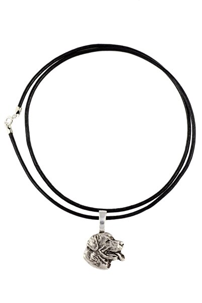 Art - Dog Rottweiler, Rott, Rottie - Dog necklace, silver-plated pendant for ...