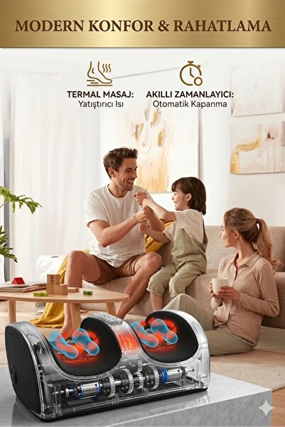 38 MBM ISITMALI VE DOLAŞIM RAHATLAMALI AYAK MASAJ ALETİ